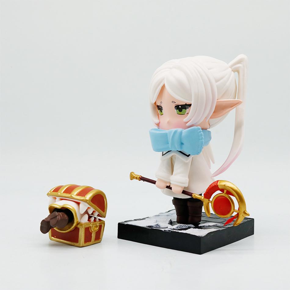 Toy Gifts Anime Frieren: Beyond Journey's End Animation Peripheral Hand-made Model Figure Funeral Lillian Kawaii Desk Decor