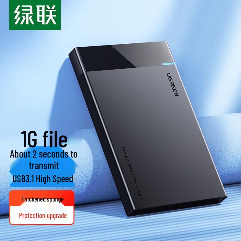 

UGREEN 2.5-inch Type-C Hard Drive Enclosure