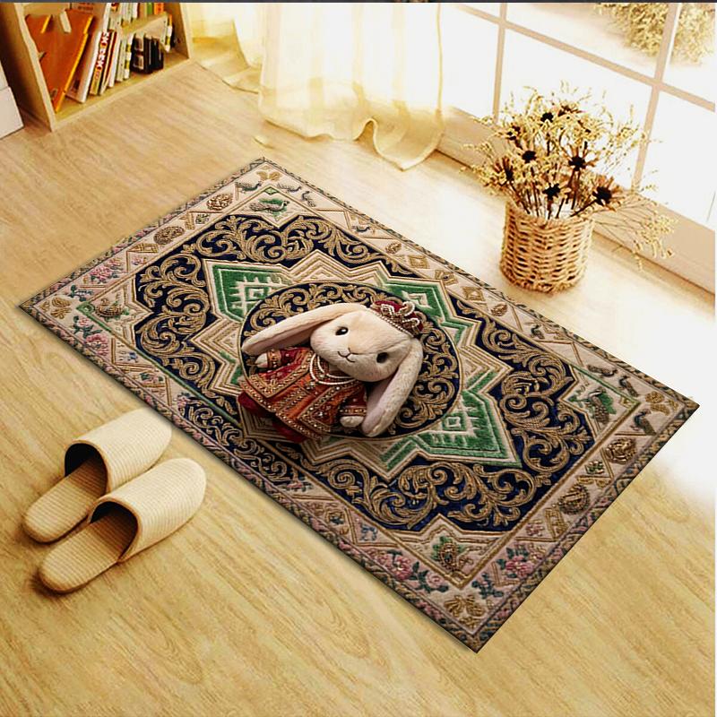 2025 New Cute Rabbit Carpet Rug for Living Room Bedroom Home Sofa Decoration,Kids play Non-slip Floor Mat08