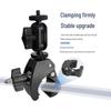 360-Degree Rotating Phone Holder with Strong Clamp for Motorcycles and Electric Vehicles