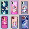 Anime Unicorn Cartoon  Horse Soft Phone Cover for Apple iPhone 16 11 Pro XS Max X XR 6 7 8 6S Plus + SE 2022 8+ Silicone Case