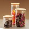 Sealed Food Storage Box Pots Glass Jar Coffee Jars With Lid Transparent Cereal Candy Dried Jars Fridge Storage Tank Containers