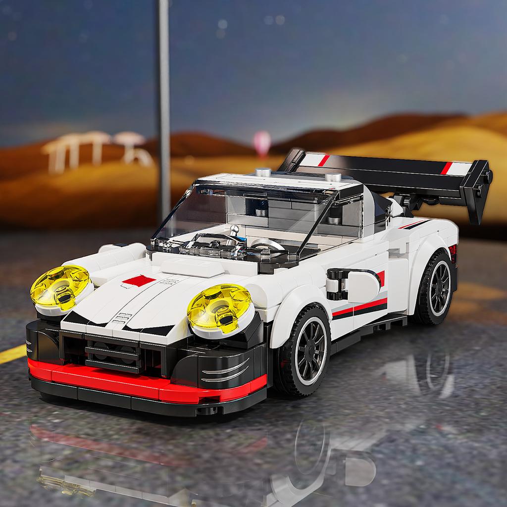 316PCS Building Blocks Sports Car Toy Model Educational Toys Compatible Others Bricks Sets With Transparent Display Box Gifts