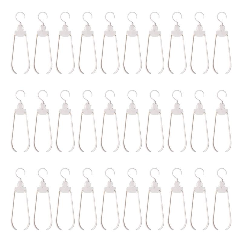 

Foldable Garment Hanger With Storage Solution Clothing Rack For Travel Home Use And Wardrobes Organization белый