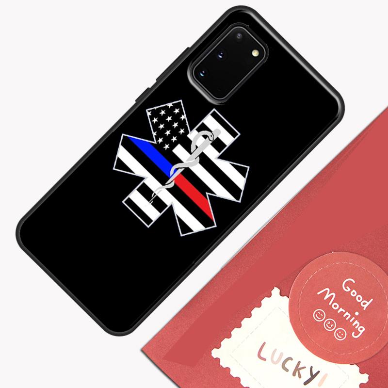 EMT EMS Medical Phone Case For Samsung Galaxy S25 S26 Ultra S20 S21 S22 S23 S24 Plus S9 S10 S25 FE Cover Shell