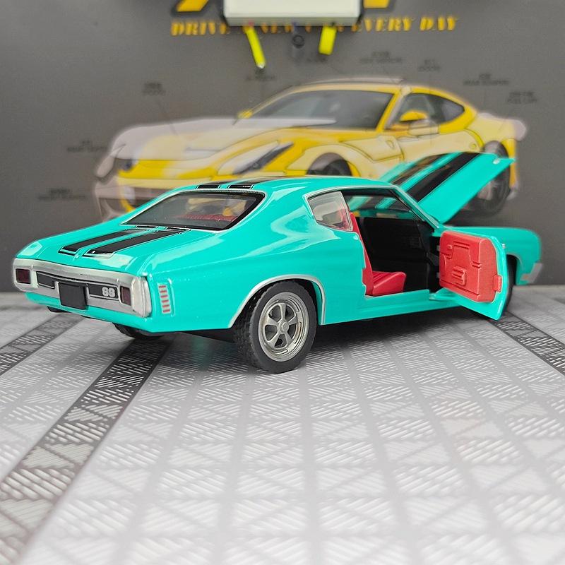 1:24 Chevrolet Chevelle SS 454 1970 Legierung Super Sportwagen Modell Metall Muscle Rennwagen Fahrzeuge Modell Simulation Kinder Spielzeug Geschenk