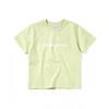 T Logo W Tee yelloW Green
