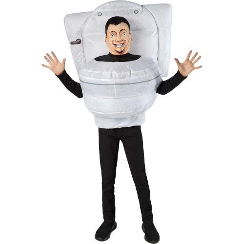 Skibidi Toilet Childrens/Kids Costume Headpiece