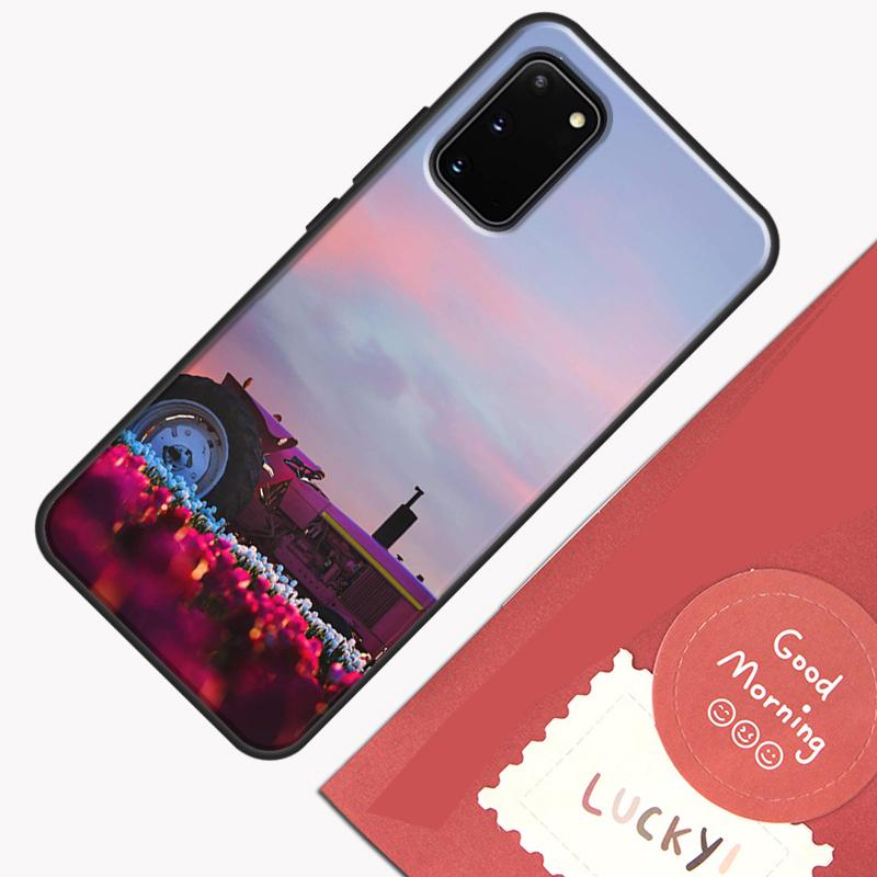 Farm Tractor Phone Case For Samsung Galaxy S25 S26 Ultra S20 S21 S22 S23 S24 Plus S9 S10 S25 FE Cover Shell
