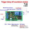 DC12V LED Display Countdown Timing Timer Delay Turn OFF Relay Switch Module