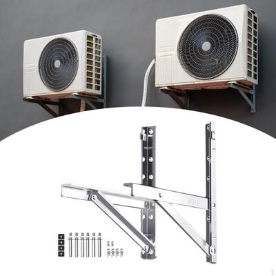 Air Conditioning Brackets Heavy Duty Stainless Steel INSTALL for Outdoor 46cmx46cm