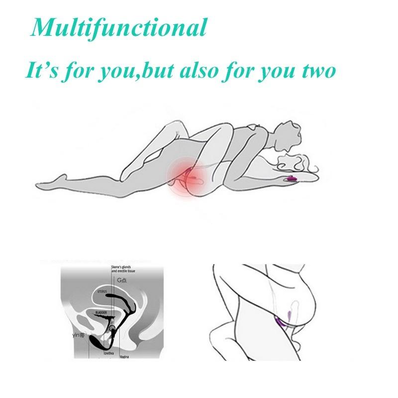 USB Rechargeable Wireless Remote Control Vibrators for Women GSpot Body Massage