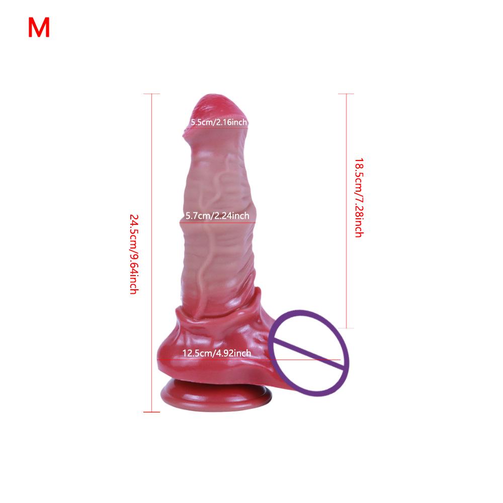 Extra-Large Horse Phallus Dilator Anal Plug for Masturbation