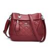 Crossbody Bag for Middle-aged Women, Small Square Embroidered Bag for Women, Single-shoulder Bag