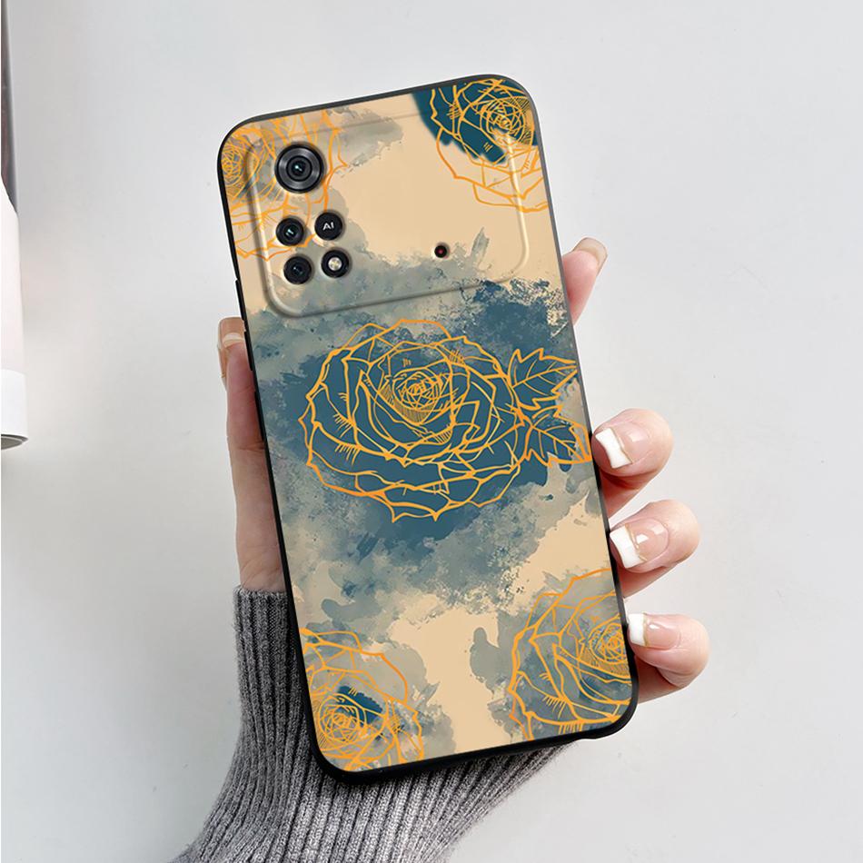 For Xiaomi Poco M4 Pro 4G Case Cute Cartoon Frog Cover Soft Silicone Phone Case For Xiaomi Poco M4 Pro PocoM4 5G Fundas Bumper
