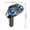 3.1A Dual USB Fast Car Charger Wireless Bluetooth FM Modulator Transmitter Car MP3 Cigarette 12/24V Radio Player Socket Ada H5K7