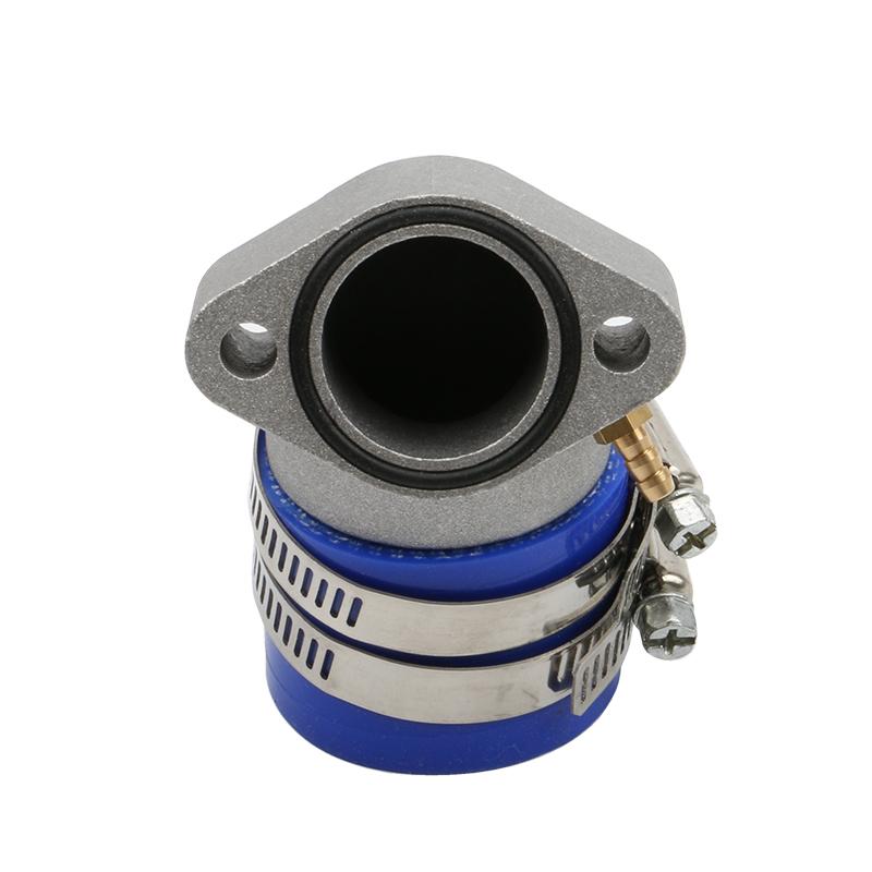 27mm Aluminum Racing Intake Manifold Boot for GY6 125cc - 250cc 4-Stroke QMJ QMI 152/157 Moped Engines Scooter ATV and Go Kart синий