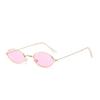 Retro Small Frame Oval Sunglasses Uv400 Unisex Brand Design Sun Glasses Summer Vintage Shades Eyeglasses Driving Eyewear