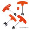Water Pipe Hole Puncher 15mm/16mm/20mm/32mm Garden Lawn Irrigation Bypass Valve Connector Hole Punch Tool Manual Drill Bit