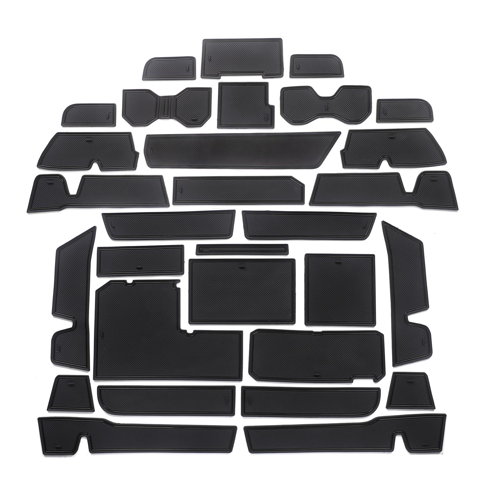 

для Toyota TUNDRA 2025-2025 Противоскользящий коврик для паза под дверью, аксессуары для интерьера, нескользящая резиновая накладка на дверь, наклейка на автомобиль 30pcs