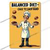 Retro Metal Tin Signs Vintage Food Ad Kitchen Wall Decor Home Art