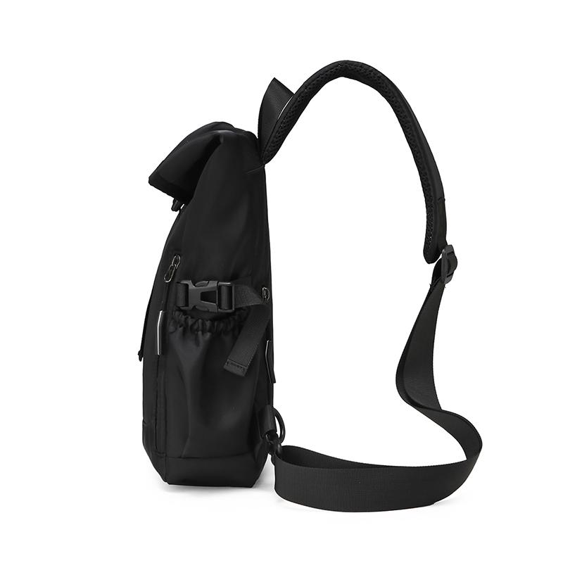 Roll-up Shoulder Bag Men's Travel Outdoor Crossbody Bag Outgoing Chest Bag