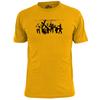 Mens Papparazi Crucifixion Silhouette T Shirt Graffiti Art