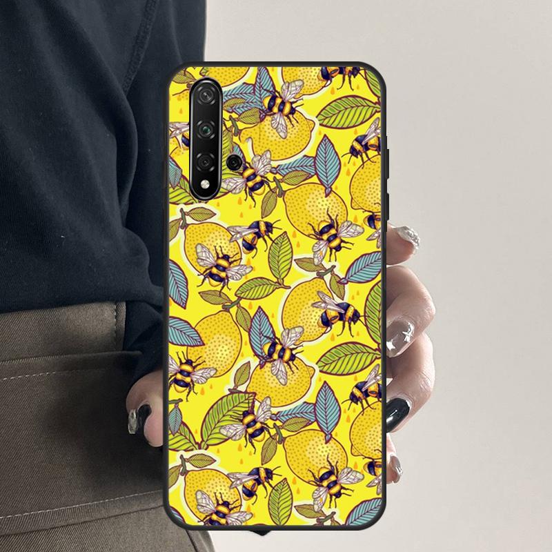 

Midsummer bee garden honey For Huawei Nova 12s 12i 11i 7i 8i 9 10 SE Y91 Y90 Y60 Y70 Y72 Y61 P60 Pro P30 P40 Lite Case Huawei Nova 12s