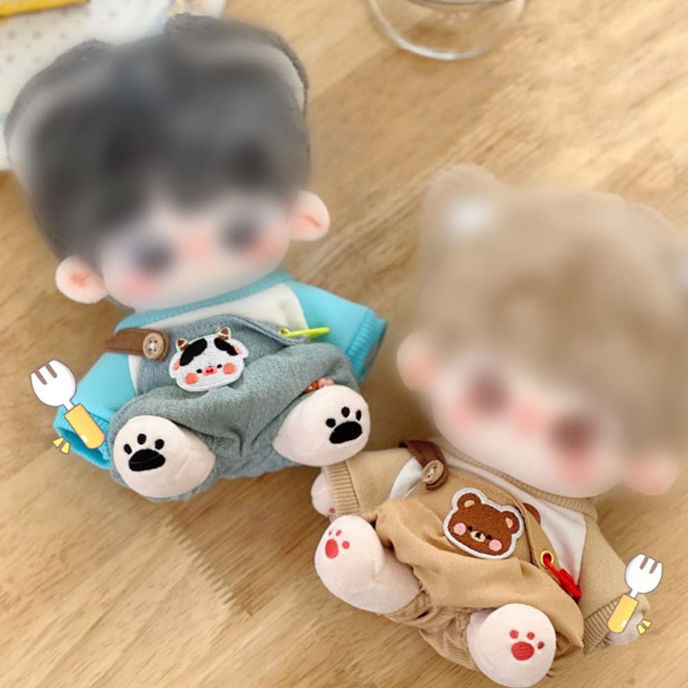 YUYAKESHI Cotton Doll Doll Changing For Stuffed Cute Stuffed Apparel Parts Brown Doll, Clothes, Clothes, Clothes, Toys, Sweatshirts, Accessories,