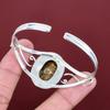 Ethopian Opal In Boulder Opal Gemstone Cuff Bracelet 925 Sterling Silver Bangle Adjustable Cuff Bracelet Handmade Jewelry Anniversary Gifts