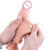 Reusable Penis Sleeve Extender Realistic Penis Condom Silicone Extension Sex Toy for Men Cock Enlarger Condom Sheath Delay