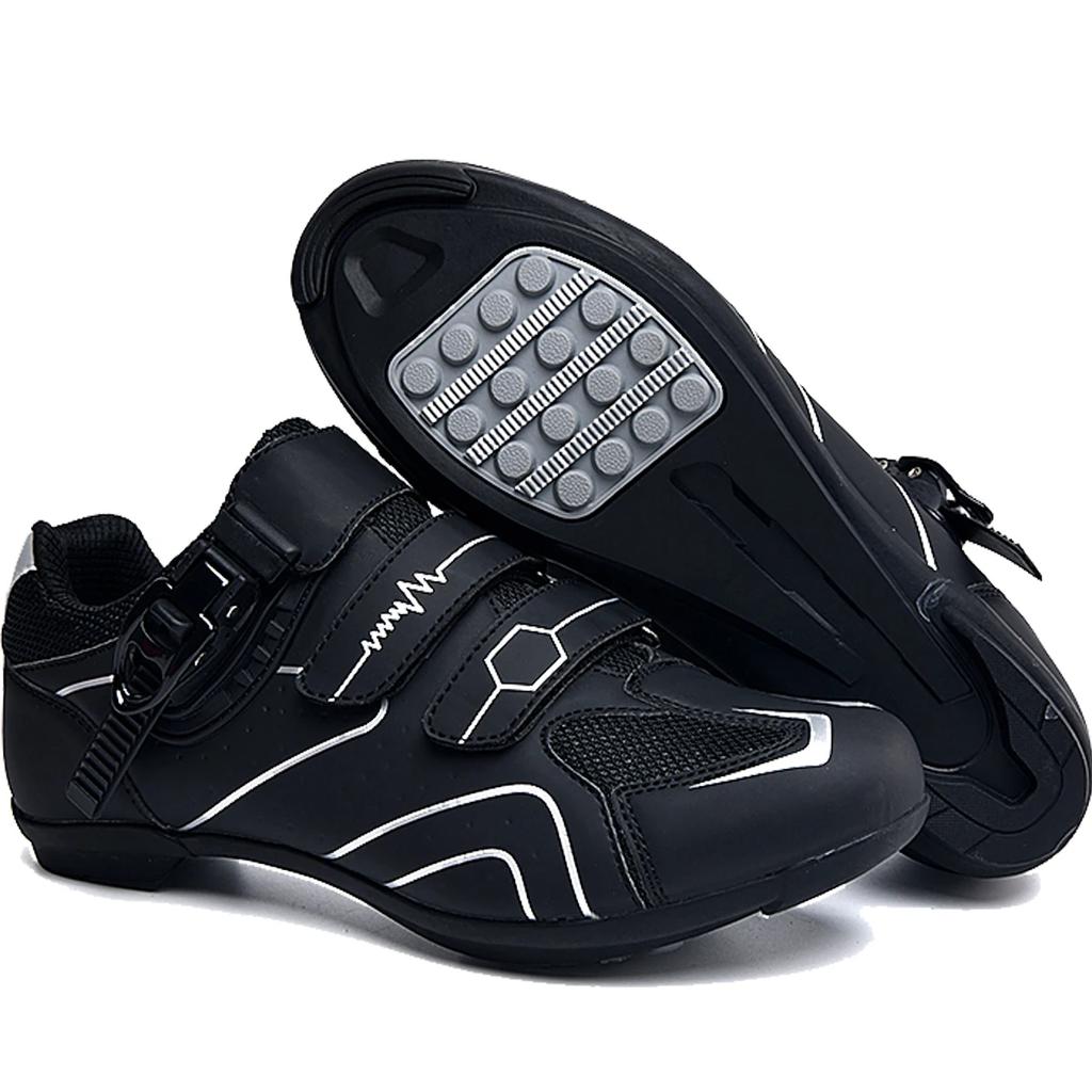 New Men's Cycling Sneakers with Cleats Speed Cycling Shoes for Women, Rubber Soled Cycling Shoes