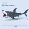 Cross-Border Marine Life Model Toy: Gray Whale, Orca, Humpback, Narwhal, Great White Shark