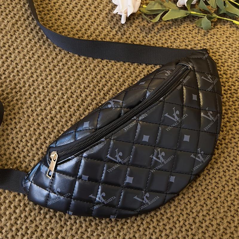 Soft Embroidered Waist Bag for Women's Korean Mobile Phone Bag Lightweight Storage Bag