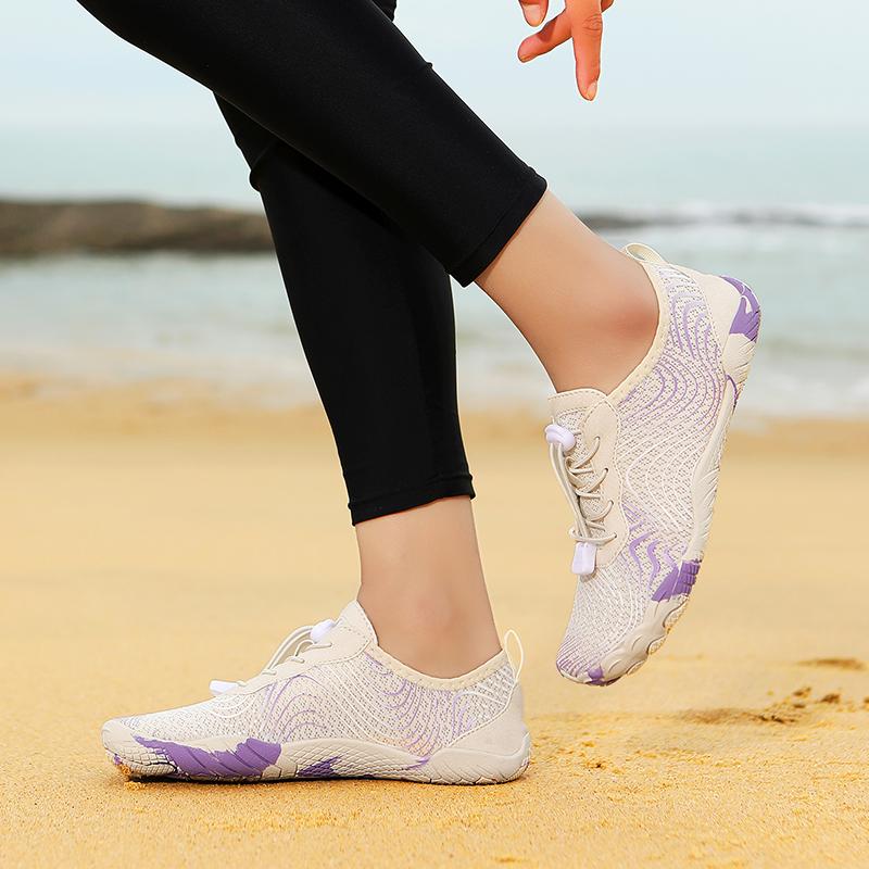 Quick Dry Aqua Sneaker Unisex Light Breathable Water Sports Shoes Non-slip Soft Wading Footwear for Surfing Fishing Canyoning