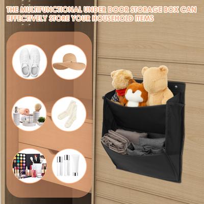2 Pièces Rangement Chaussures Camping-car avec Ruban Adhésif Organisateur de Chaussures Mural avec Grande Poche Profonde pour Caravaniers Espace Étroit Armoire
