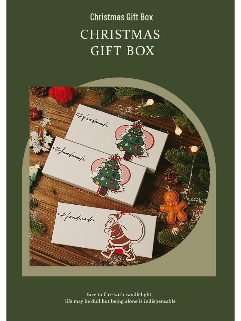 Handmade Christmas Scented Candle Gift Box