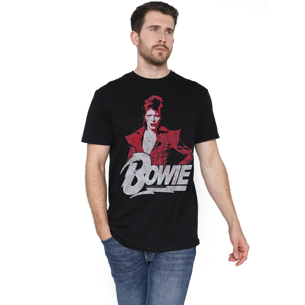 David Bowie Diamond David T-Shirt S-2XL, Black Unisex T-Shirt XXXL