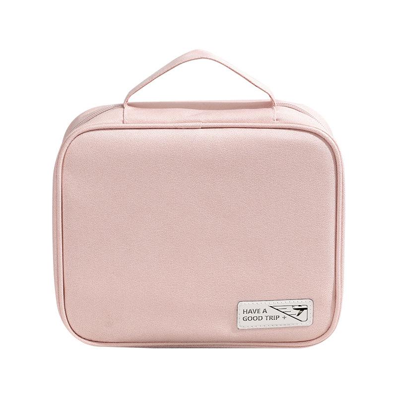 

X90D Large Capacity Travel Toiletry Cosmetic Bags Makeup Bags for Women рожевий