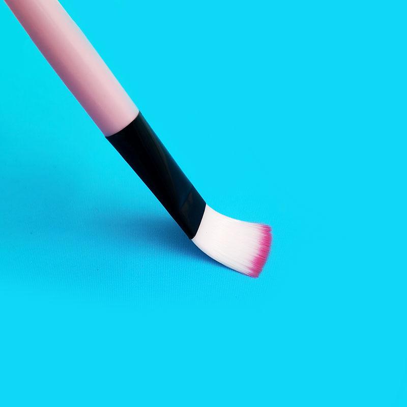 White Rod Mask Brush Beauty Brush Makeup Brush Foundation Brush Two-color Brush DIY Mask Makeup Tool