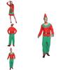 Christmas Elf Cosplay Costume Couple Outfits High Quality Polyester S/m/l
