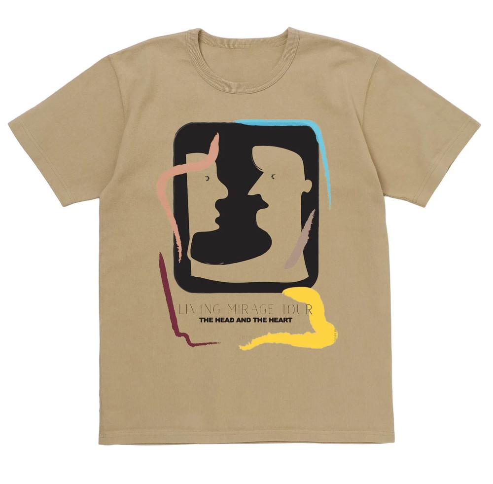 The Head And The Heart Band Living Mirage Tour T Shirt Full Size S-5XL Unisex T-Shirt S