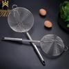 Stainless Steel Thickened Four-Wire Skimmer Ladle for Hot Pot and Deep-Fried Noodles