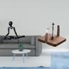 Creative Abstract Thinker Statue Tissue Dispenser Decorative Figurine Organizer Unique Sculpture