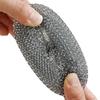 Ruhan Long Handle Steel Wire Dish Scrubber