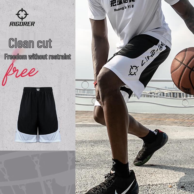ZhunZhe Men's Loose Fit Athletic Shorts