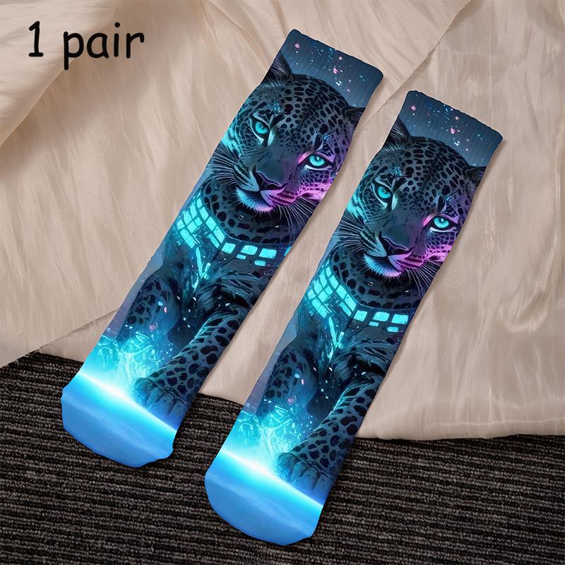 Funny Animal Socks Cat Dog Socks for Men Women Teens Christmas Gift Adult Women Men Teens Gag White Elephant Gifts