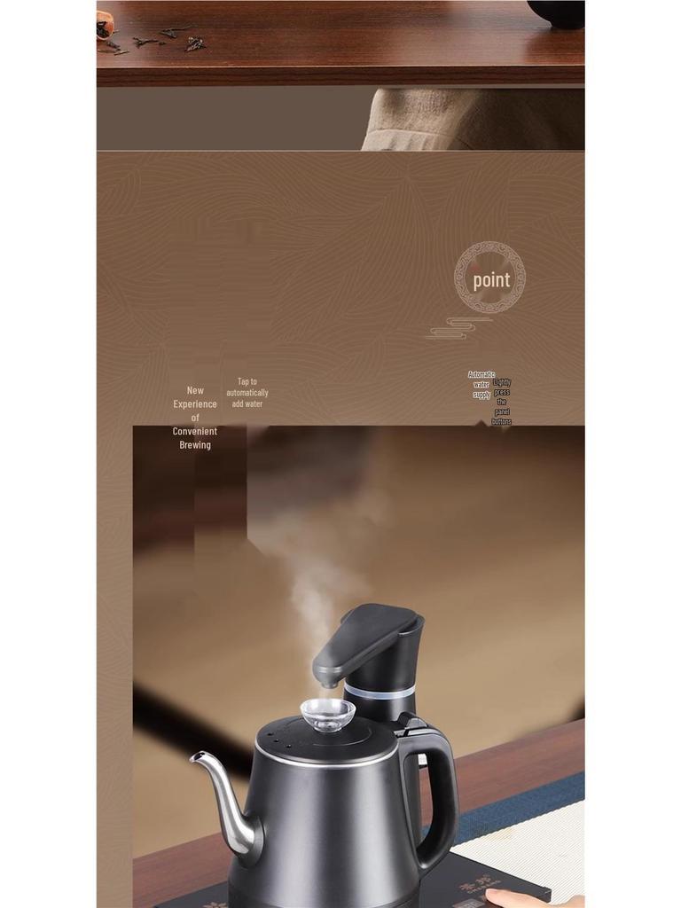Stainless Steel Kung Fu Tea Kettle with Automatic Electric Heating