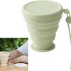 Silicone Folding Cup, BPA-free Portable Collapsible Travel Cup, Ideal for Picnics, Camping, and Outdoor Hiking