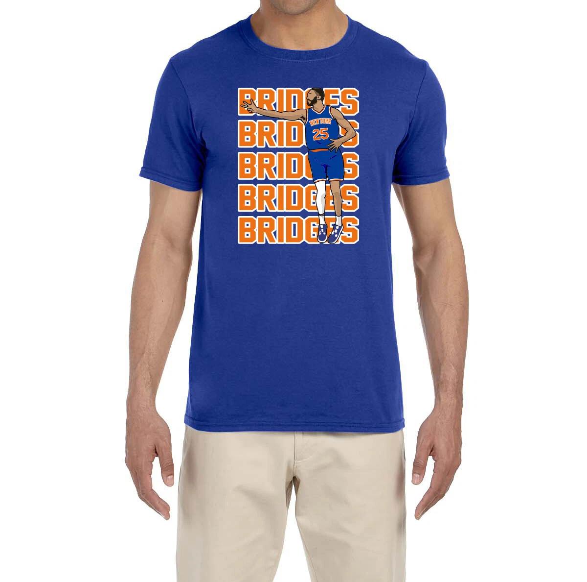 Mikal Bridges Text Pic T-Shirt S